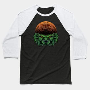 Wolf the moon Baseball T-Shirt